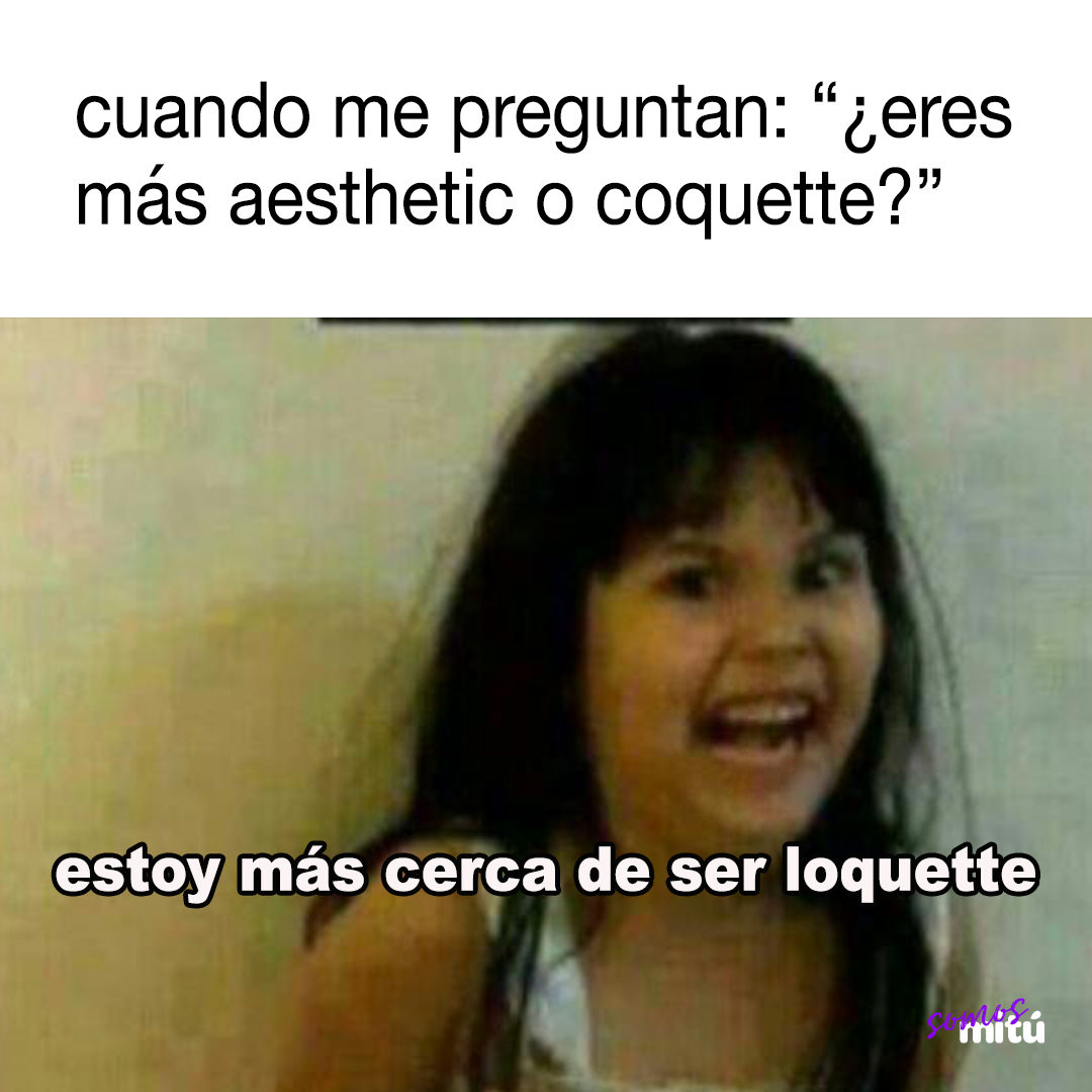 somosmitu's tweet image. 🤪😂 @ a una loquette

#loca #loquette #locas #nomms #noestoyloca #aesthetic #coquette #fashion #Moda