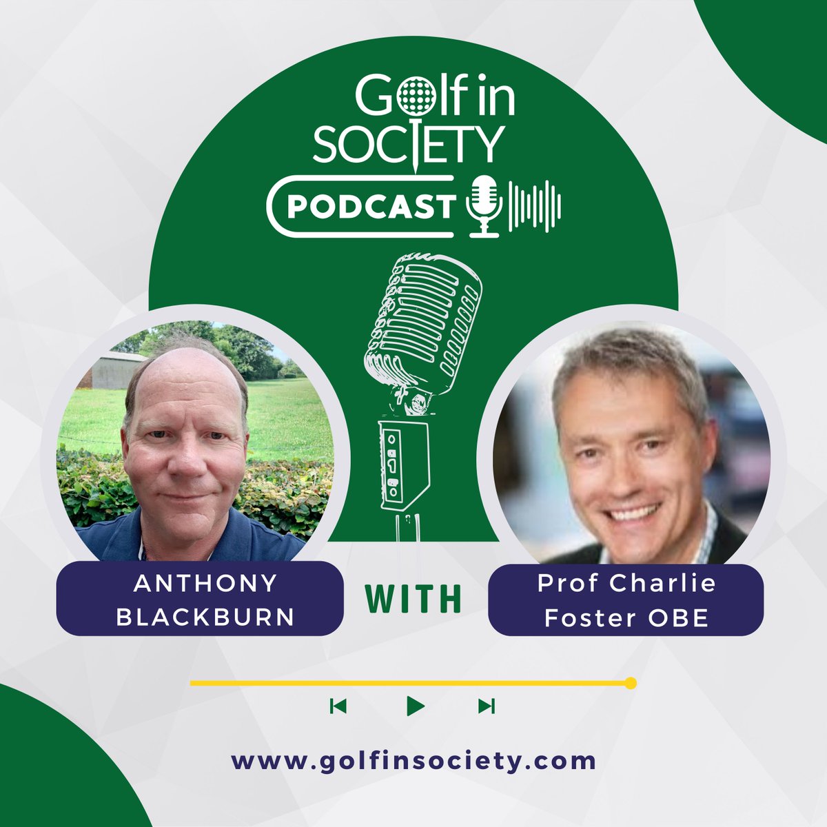 Tune in to Episode 8 of The Golf in Society Podcast Together, Anthony and @FosteratBristol shine light on what can truly be achieved when we create the space, accessibility, and community for physical activity.🎙⛳️ buzzsprout.com/2158144/146750… #Podcast #Healthyageing #GolfinSoicety