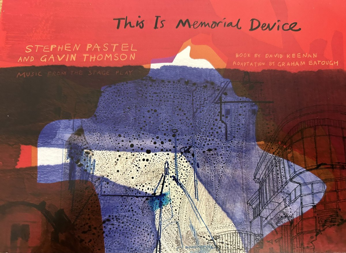 Important update in my blog on This Is @memorialdevice at @TronTheatre with SOUNDTRACK ALBUM NEWS by Stephen Pastel @pastels_the !!! everythingflowsglasgow.blogspot.com/2024/04/this-i…