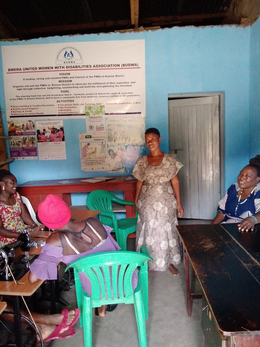 At Bwera United women with disabilities Association (BUDWA) a women rights organisation, based in nyamambuka 1 cell, mpondwe-lhubiriha town council, kse district, Uganda, we shall not leave behind any woman, girl behind un empowered with skills. We shall make every woman proud.