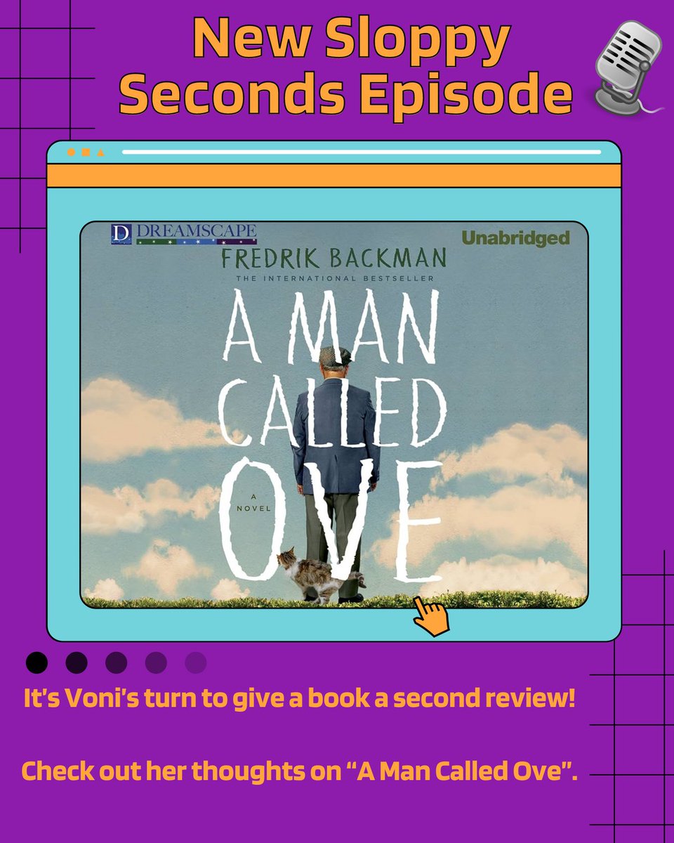 Nicole reviewed ' A Man Called Ove' by @backmanland on episode 133 and now it's Voni's turn to share her thoughts on this one. Join our Patreon page today for all the sloppy seconds and other special episodes we have there.