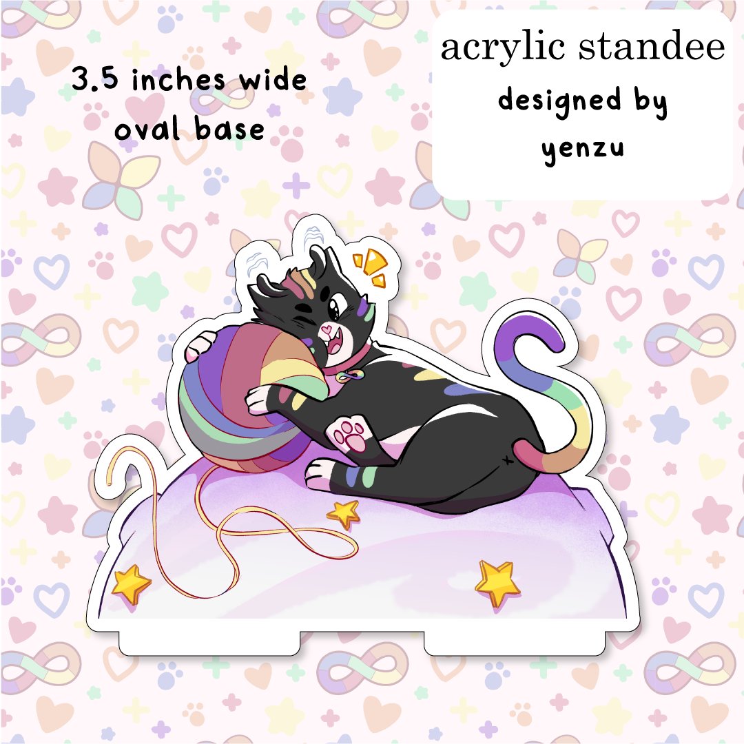 another standee design by my friend @Yenzuxy !! so so so obsessed with critter's little paws and wiggling antennae 🥺🥺 can't wait to see this one as a standee as well!! 🌕🌟🚀