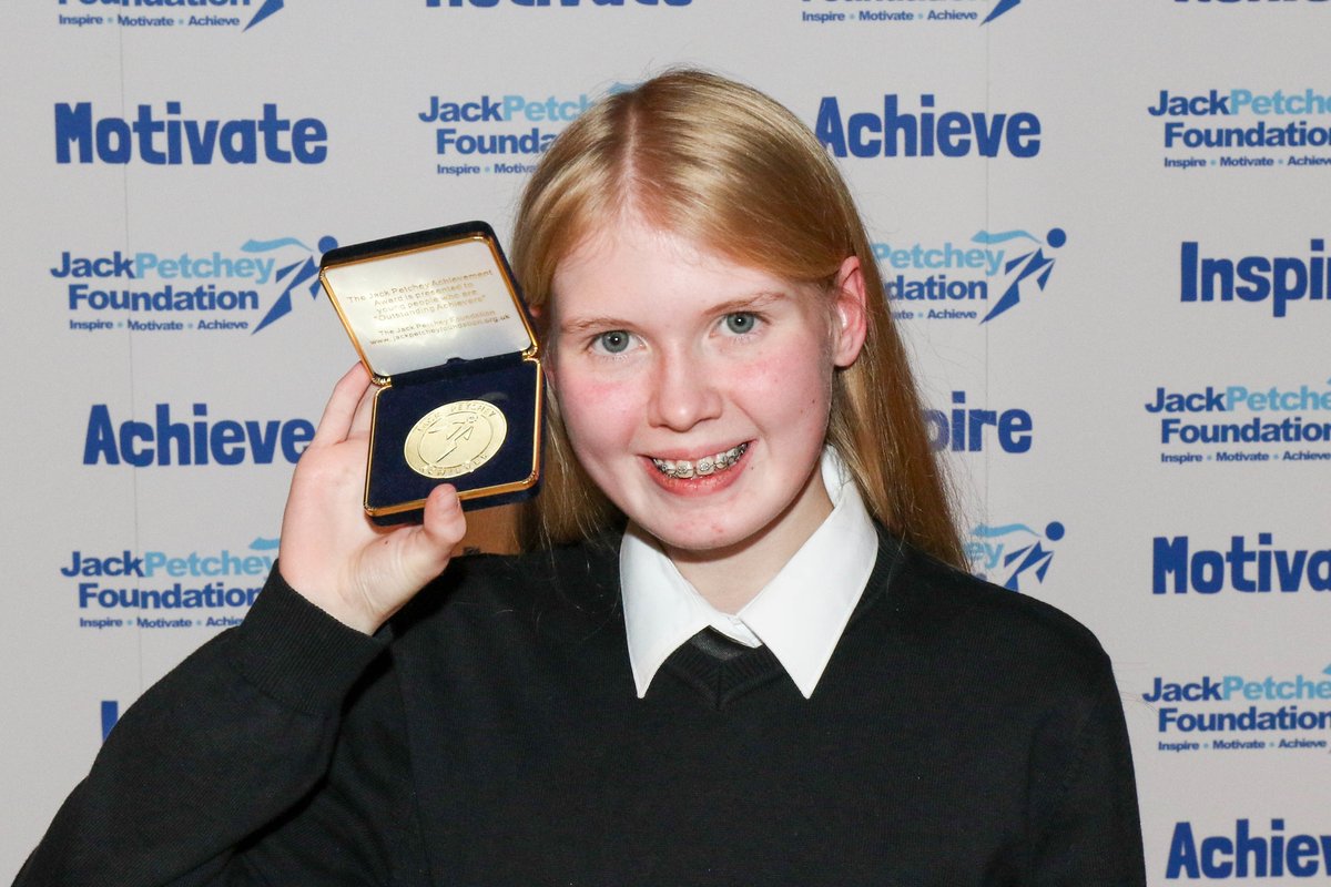 Today is #WorldAutismAwarenessDay and we are championing Caitlin from @OasisCoulsdon who won a Jack Petchey Achievement Award for her commitment and hard work in raising awareness. Caitlin, who has autism, collaborated with others to fundraise for the @Autism. Great work Caitlin!