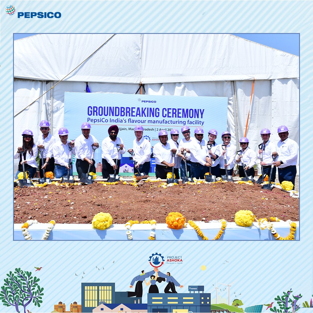 Propelling the vision of #AtmanirbharBharat, PepsiCo India is proud to announce its second flavour manufacturing facility in Ujjain, Madhya Pradesh. The facility will be aligned with our #sustainability goals and contribute to India's socio-economic landscape.