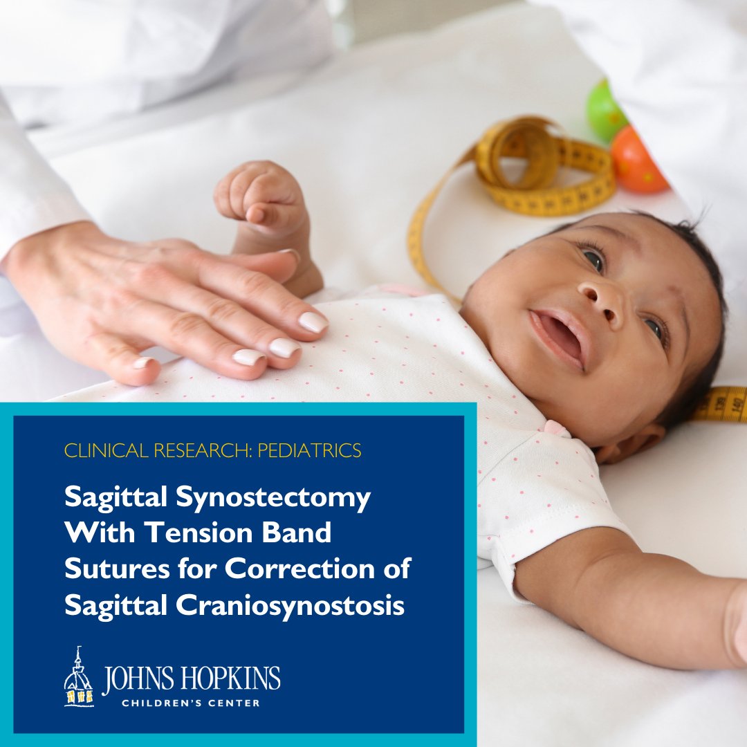 When the plates in a baby’s skull close too early, it can lead to an abnormal head shape. In a study published by @NeurosurgeryCNS, Children’s Center researchers examined a new technique to address sagittal craniosynostosis ➡️ bit.ly/3J7ihqY #childrenshealth