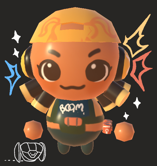 komosaur's tweet photo. raze from valorant ₊˚⊹ᰔ https://t.co/vLOKwgbQan