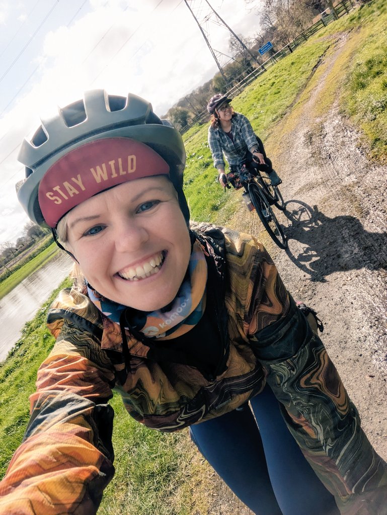 Bank holiday weekend exploring in Shrewsbury 🚲😁🍦 #LoveToRide