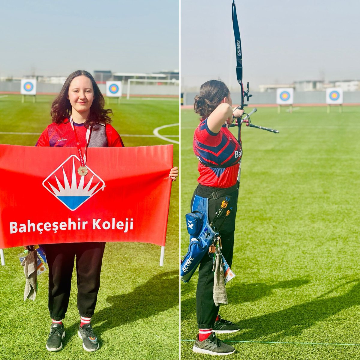 Okullar arası Genç Kızlar Okçuluk branşı Klasik Yay’da okulumuz öğrencisi İpek ÖZKAN Eskişehir 1.si oldu. Öğrencimizi tebrik ederiz.