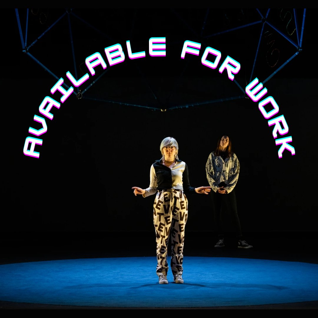 I'm a theatre director, workshop facilitator and dramaturg with 10 years professional experience looking for work from May onwards. I've had a glorious time as Associate Director at Lung Ha Theatre Company but my contract is coming to an end (😢).

(A thread...)