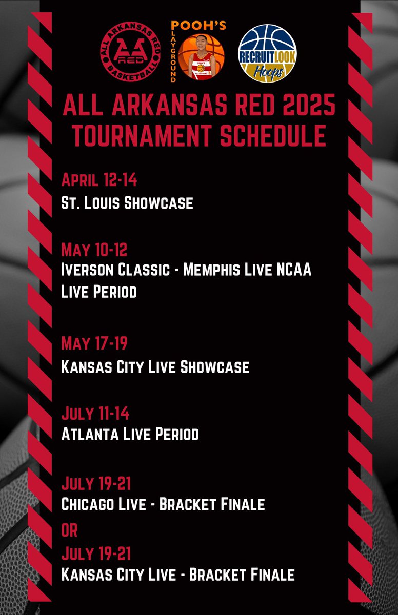 It’s almost go time. <a href="/RL_Hoops/">RecruitLook Hoops</a> <a href="/AllArkansasRed/">All Arkansas Red - UA Rise</a> <a href="/geeksNathletes/">Sports Geek 🤓</a> <a href="/ARHoopScoop/">Kevin McPherson</a> <a href="/kayla_fletch/">kfletch</a> <a href="/KelelWare/">KW7</a> <a href="/UAPBLionsMBB/">𝐔𝐀𝐏𝐁 𝐌𝐞𝐧’𝐬 𝐁𝐚𝐬𝐤𝐞𝐭𝐛𝐚𝐥𝐥</a> <a href="/AYSABasketball/">AmericanYouthSportsAssociation (AYSA)</a> <a href="/YoFavoriteJones/">Marques Graham</a> <a href="/Ballhawgcb2/">Coach Cal</a>