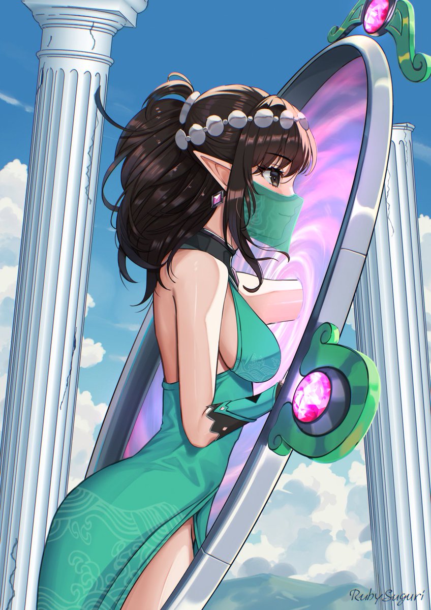 RubySuguri's tweet image. Ying's Mirror...
#Paladins #Paladinsart #YING #パラディンズ #パラディンズイラスト