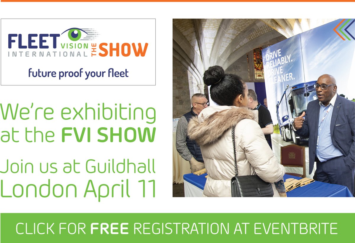 📢Event news: Thursday 11th April, join us at the Guildhall, London for @FleetVisionIntl. Registration is free: bit.ly/3Sn6kDl