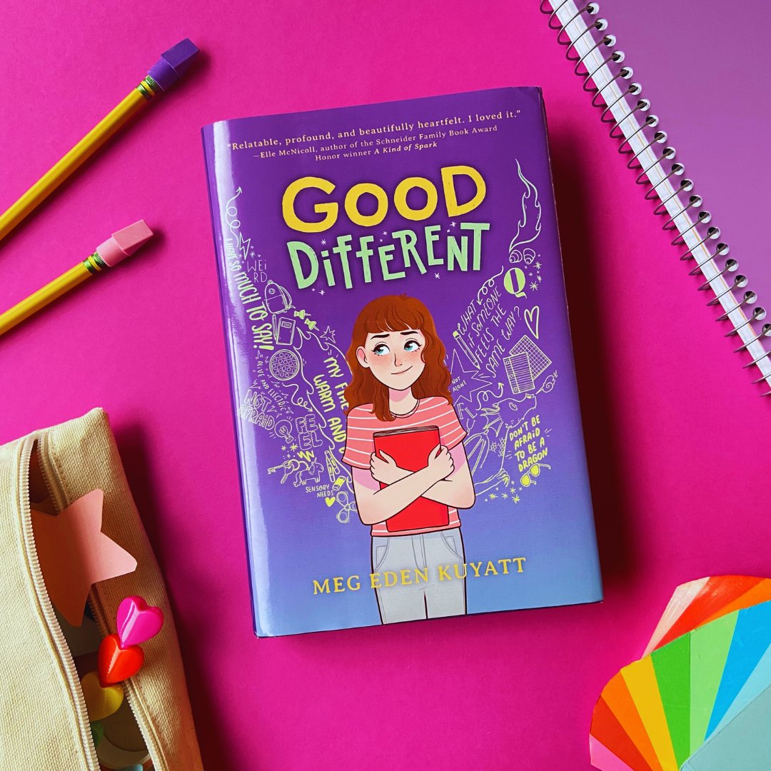 This #AutismAwarenessDay, we're reading Good Different by @ConfusedNarwhal, about a neurodivergent girl who comes to understand and celebrate her difference. #AutismAwarenessMonth