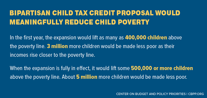 The bipartisan #ChildTaxCredit supports families of every race, in every state. Urban and rural, from the lowest incomes up. It helps to level the playing field so every child has a shot to succeed. @SenateDems @SenateGOP, expand #CTC ASAP!