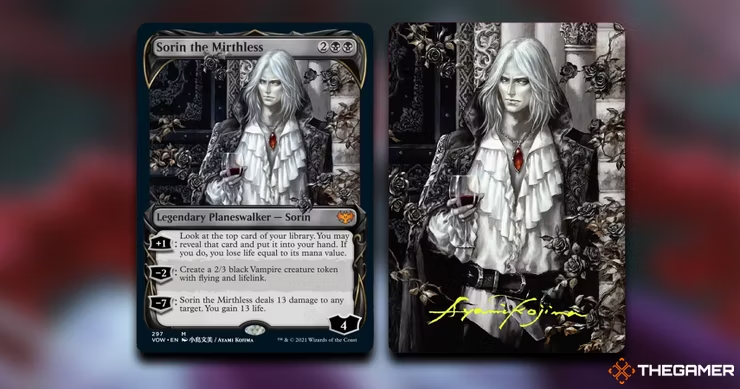Agentxk's tweet photo. Gonna build a commander deck for Magic the Gathering. It's gonna be Castlevania themed, so I think this card is a staple. #MagicTheGathering #Commander https://t.co/4JG7ZzFxIu