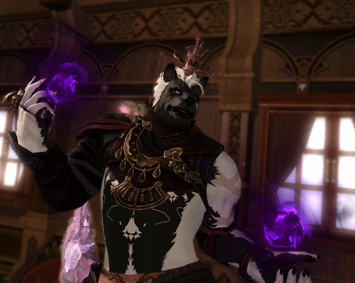 Let’s play with the darkness~
#Hrothgar #ffxivgpose