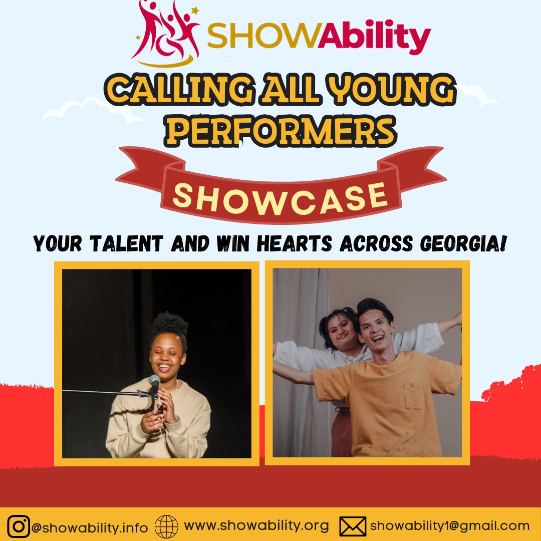 Young talents under 35, it's your time to shine! Musicians, singers, actors, dancers, poets, comedians, show us what you've got! Be Georgia's next star. #TalentSearch #GeorgiaStars #SHOWAbility