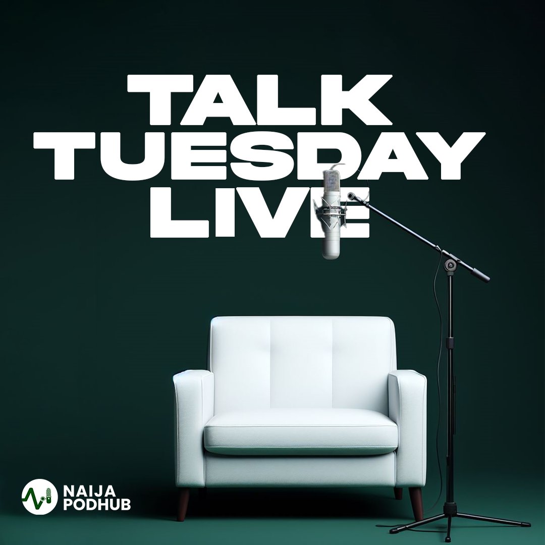 Hey #Podhubers Talk Tuesday Live will be happening today on twitter spaces with <a href="/HaFeestoNova/">Hafeestonova Onitilo</a> <a href="/TonyDoeMedia/">Tony Doe Media</a> and @Naija_Pikin_ as we have a conversation on "The ABCs of having a guest on your podcast". You can set a reminder to join us via this link: x.com/i/spaces/1YqGo…