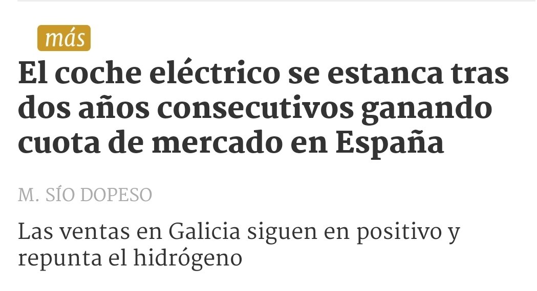 <a href="/lavozdegalicia/">La Voz de Galicia</a> ¿de donde obteneis los datos para afirmar que repunta la venta de FCEV?

@ValdesL2 👇
