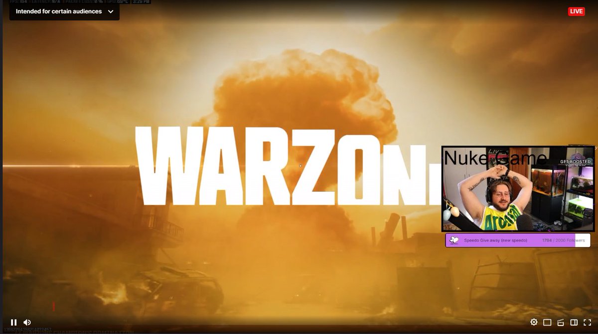 6 Attempts baby! But we done. Get me off warzone asap.