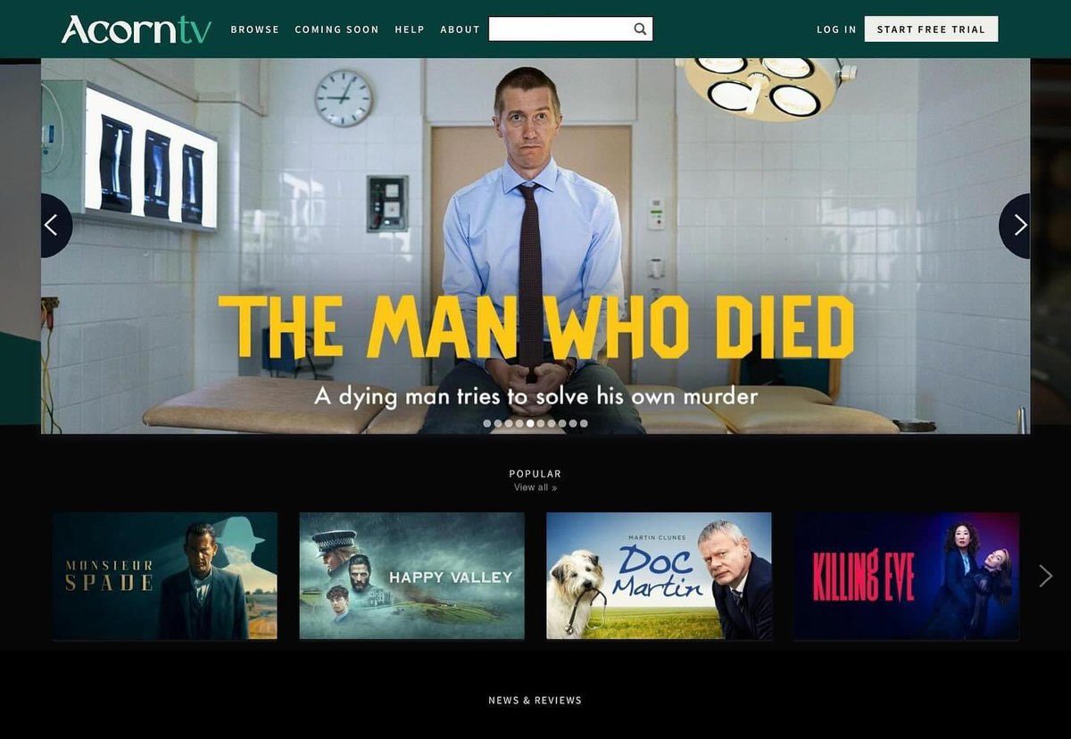 Season 1 of The Man Who Died is now available on AMC+’s Acorn TV in the US and Canada. 🇺🇸🇨🇦🍄☠️❤️🔥 Season 2 is currently filming…
