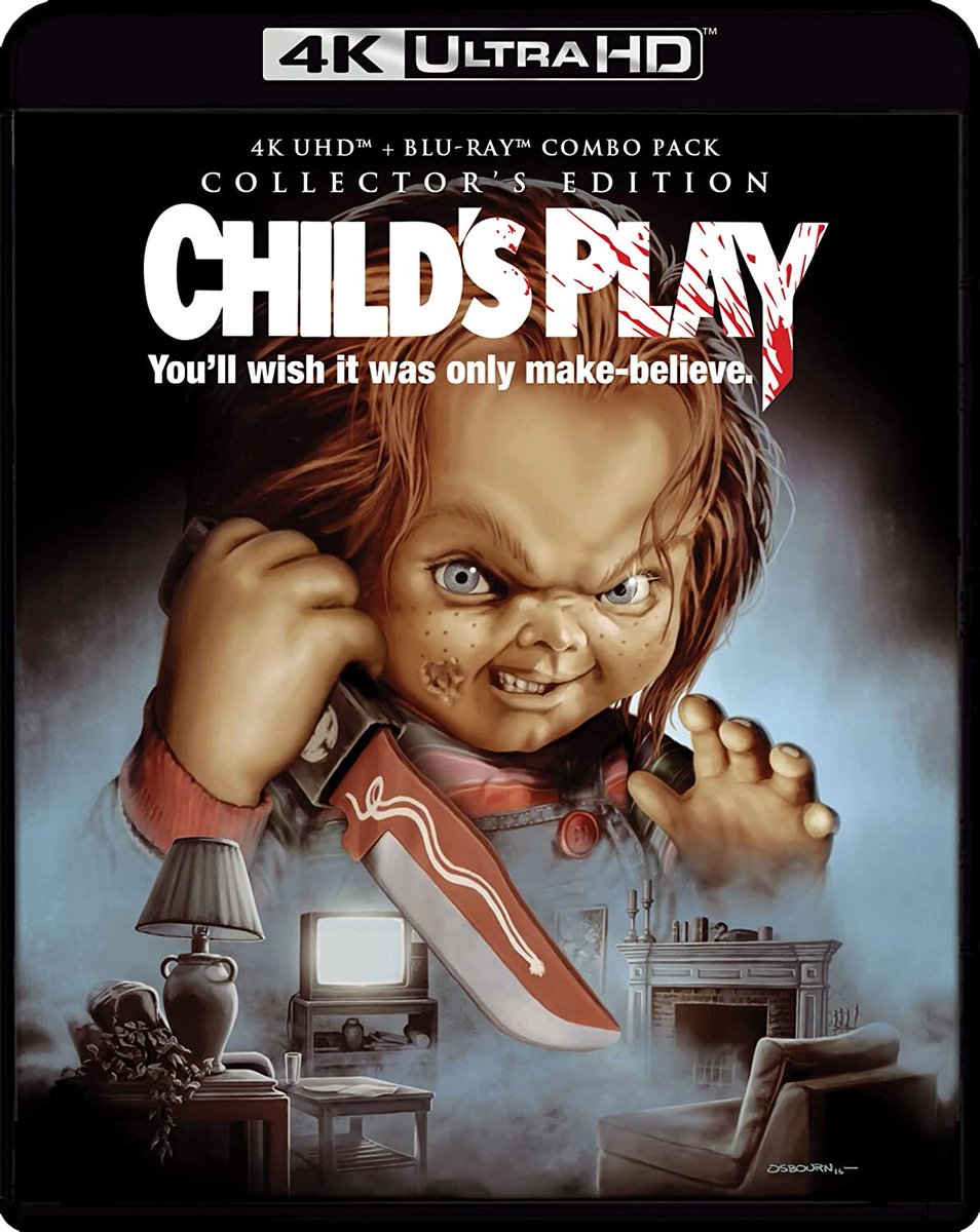 Warning: CHILD'S PLAY requires constant adult supervision.  Chucky wouldn't have it any other way either.  Hidey-ho, friend 'til the end! 4K UHD Collector's Edition now available from @Shout_Studios with new 4K transfer #4kultrahd #HorrorCommunity We discuss:…