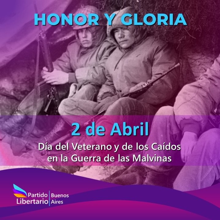 Este día rendimos homenaje a las veteranas y los veteranos, a los caídos y a sus familiares. Ratificamos  el reclamo por ejercicio de la plena soberanía argentina sobre las Islas Malvinas, Georgias del Sur, Sandwich del Sur y los espacios marítimos correspondientes.