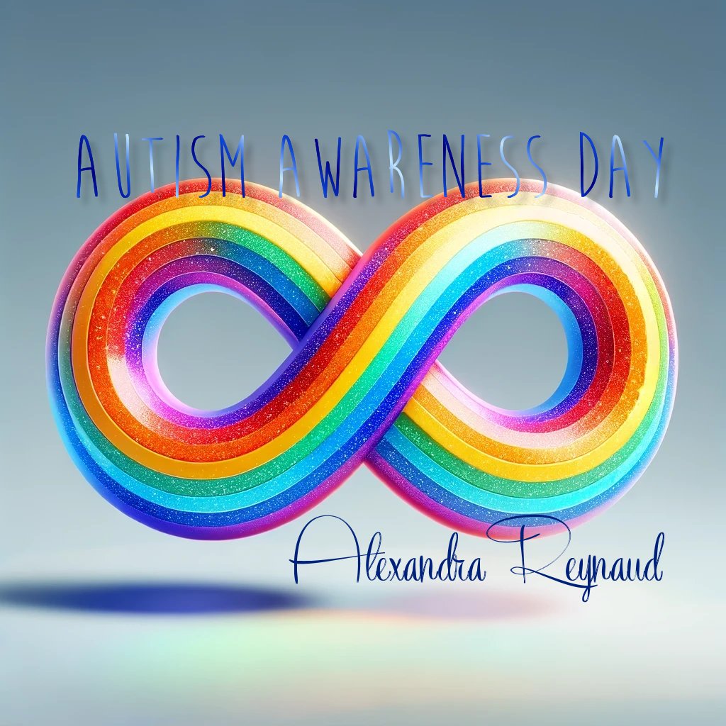 La journée mondiale de sensibilisation à l'autisme c'est aujourd'hui 02 avril ; mais l'autisme se vit tous les jours ! ♾️ 🌈 🥰

#JournéeMondialeDeSensibilisationÀLAutisme
#AutismAwarenessDay
#TSA #ASD #SyndromeDAsperger