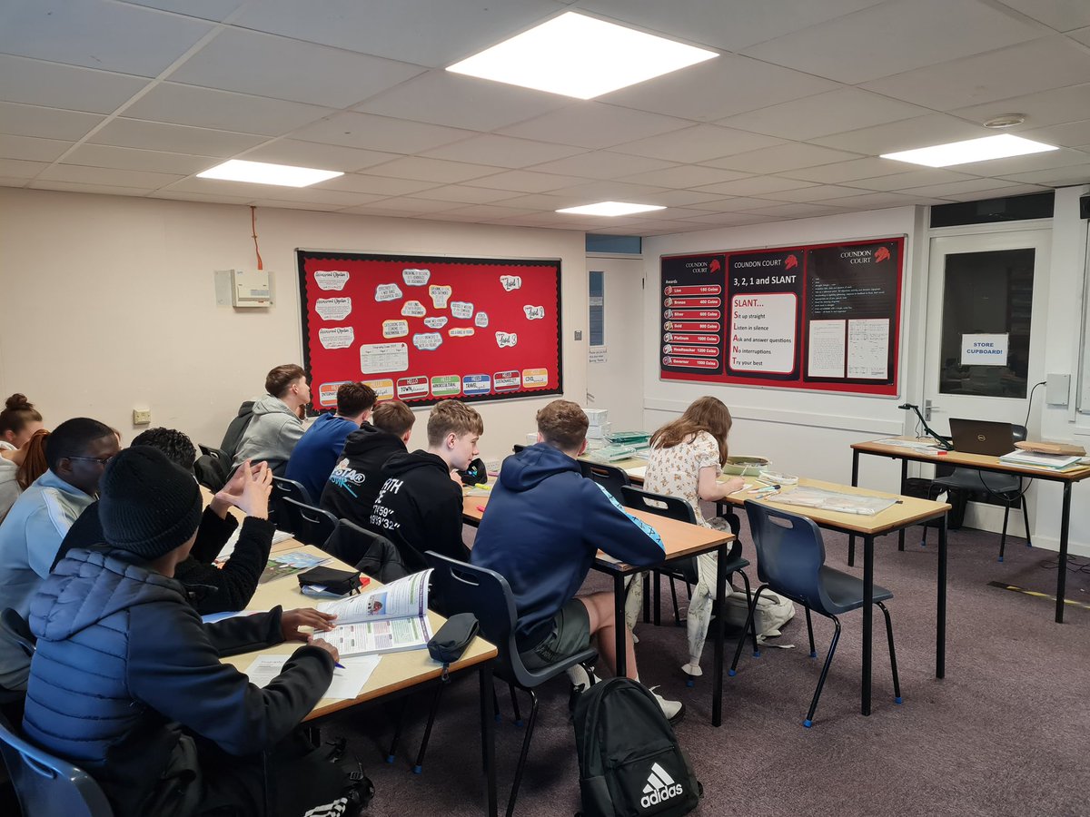 Coundon_Court's tweet photo. #Team11 Master Classes done!
Well done to all that attended! Very proud!
⬇️ Geographers working very hard today!
👍
Remember to keep on pushing yourselves over the next week. This hard work will pay off!
#makingthedayscount
#coundonpride https://t.co/sJitI8PdN1