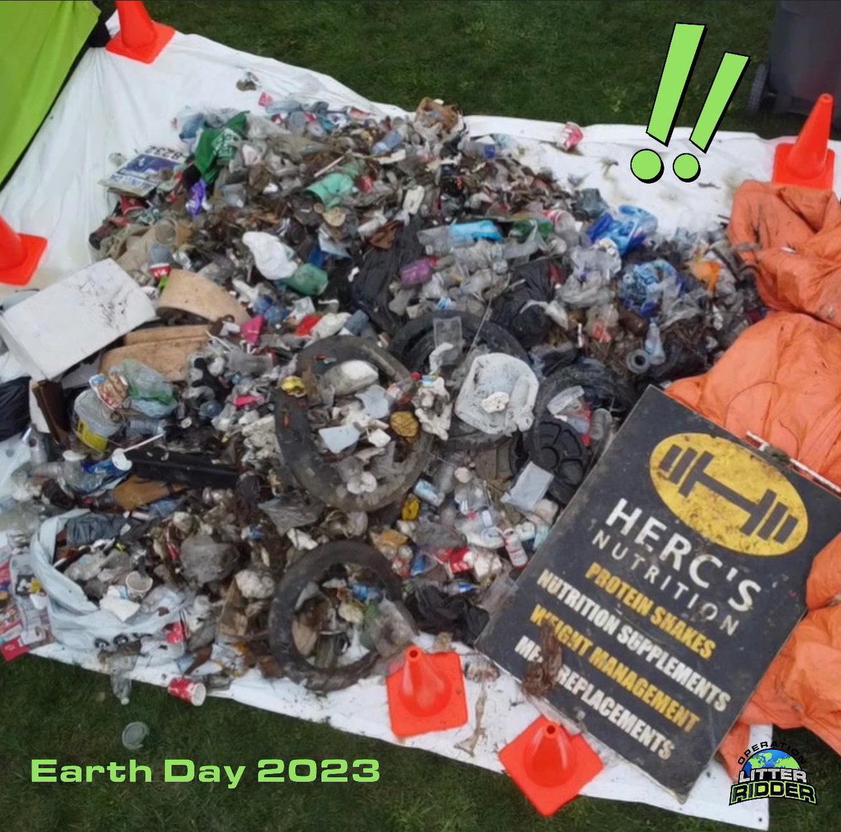 Check out last years haul from Earth Day 2023 🤩🙌

We successfully did a clean up event with ALL re-useable material! 👏

Our plan is to have an even BIGGER haul this year. Keep an eye out for our Earth Day event 👀
#litterpicking
#vaughanlitter
#earthdayevent2024
#littercleanup