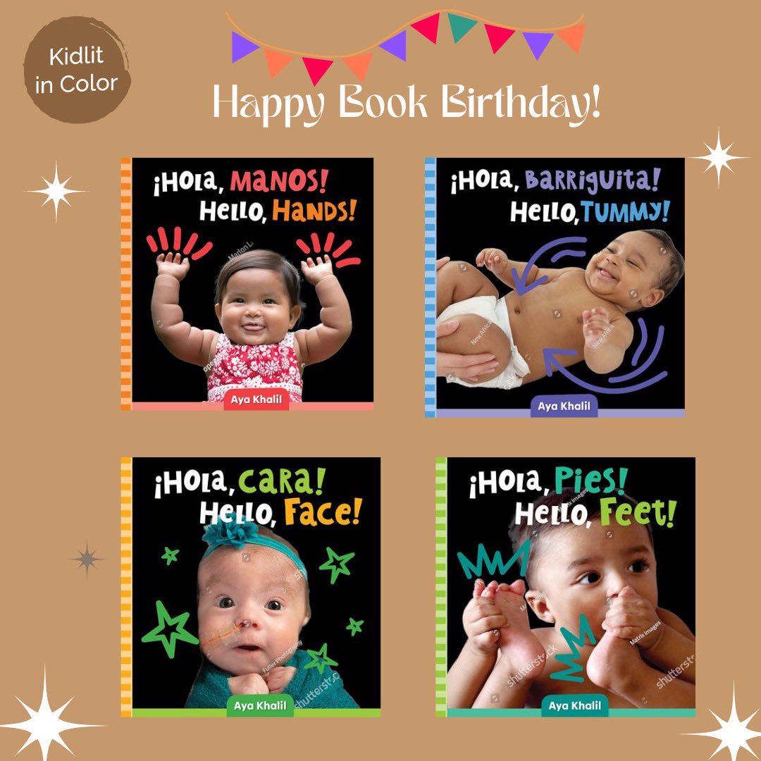 Happy book birthday to this cute board book series by @ayawrites from @BarefootBooks! Grab your copies from the library or favorite independent book store! barefootbooks.com/hello-hands