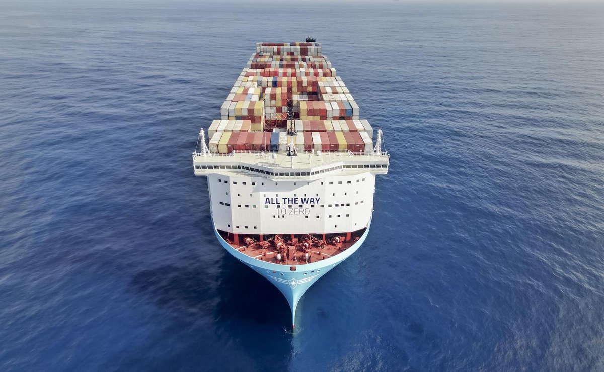 Ripple effect: @Maersk hopes @Amazon @Nestle @volvocars other customers will help it hit net zero by 2040 bityl.co/P7Z1 via @GreenBiz