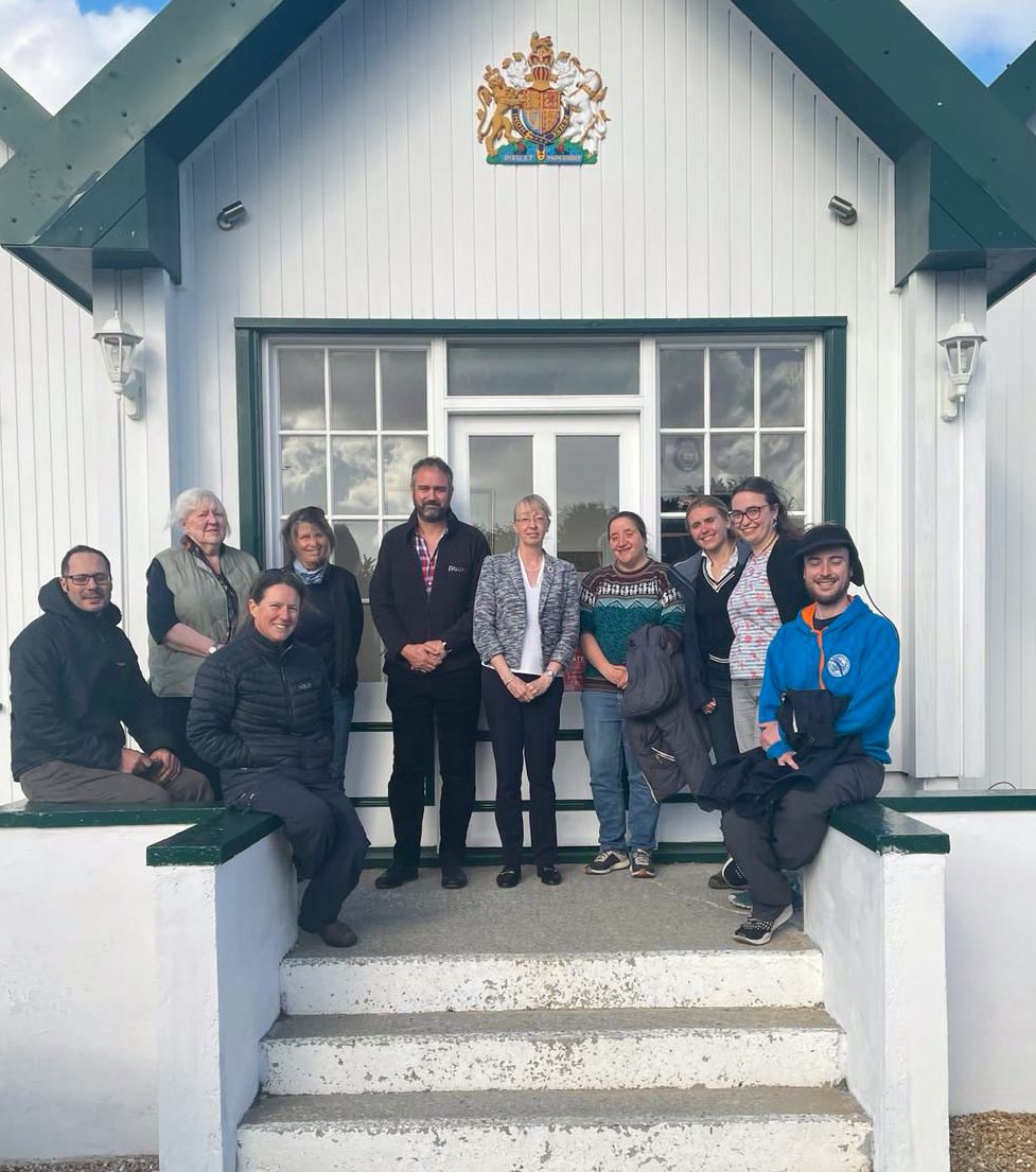 GHFalklands's tweet photo. March was a busy month for Government House as we welcomed those from the #Falklands community as well as those visiting.

As chair of the Shackleton Scholarship Fund, the Governor invited Shackleton Scholars for tea at Government House to discuss their ongoing projects. 🫖 https://t.co/y99u1DaHov