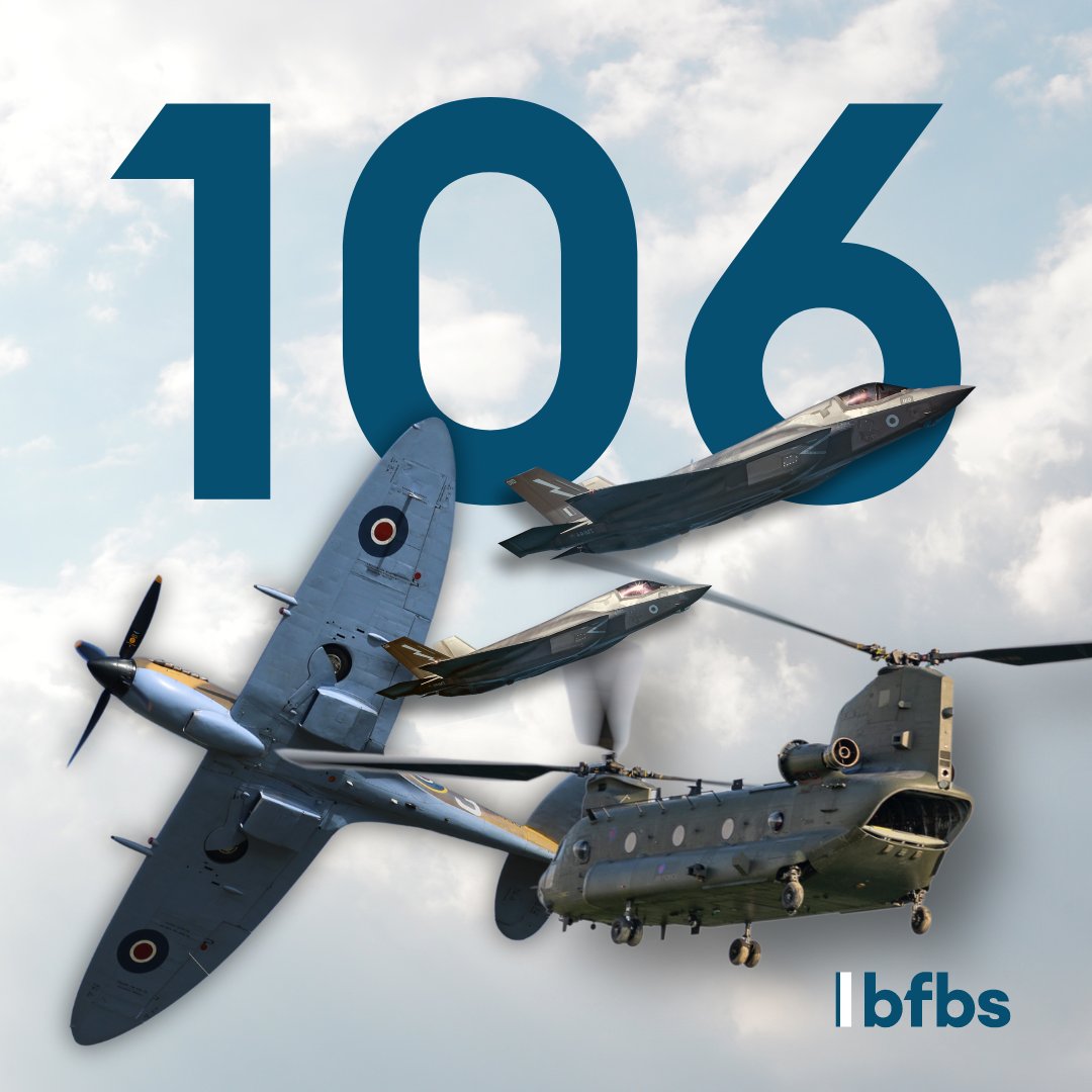 🥳✈️Happy Birthday to the @RoyalAirForce✈️🥳 On April 1st, the RAF turned 106 years old 👏 In 1918 it was formed as a separate Service, independent of the Army and Navy – the first time that any country had formed an entirely separate and independent air force 🛫