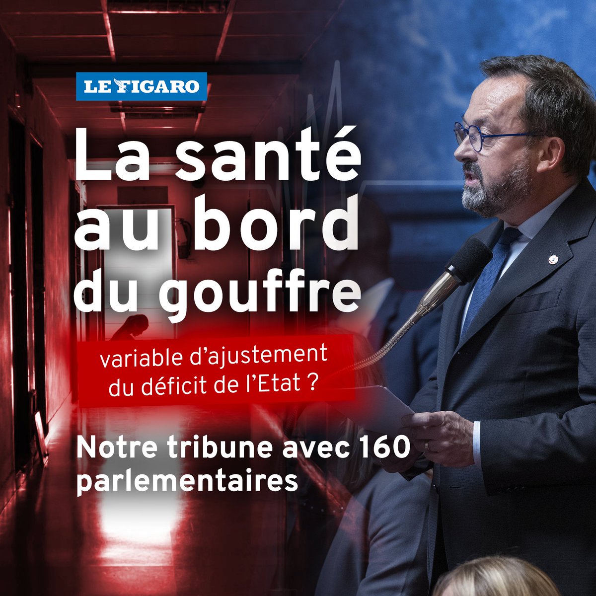🔴Notre cri d'alarme avec 160 parlementaires face à la dégradation des politiques publiques en matière de soins dans <a href="/Le_Figaro/">Le Figaro</a> : lefigaro.fr/vox/societe/pe…

Rabot sur les ALD, les cliniques privées, abandon de la médecine de ville, bureaucratisation ... Le gouvernement rompt chaque