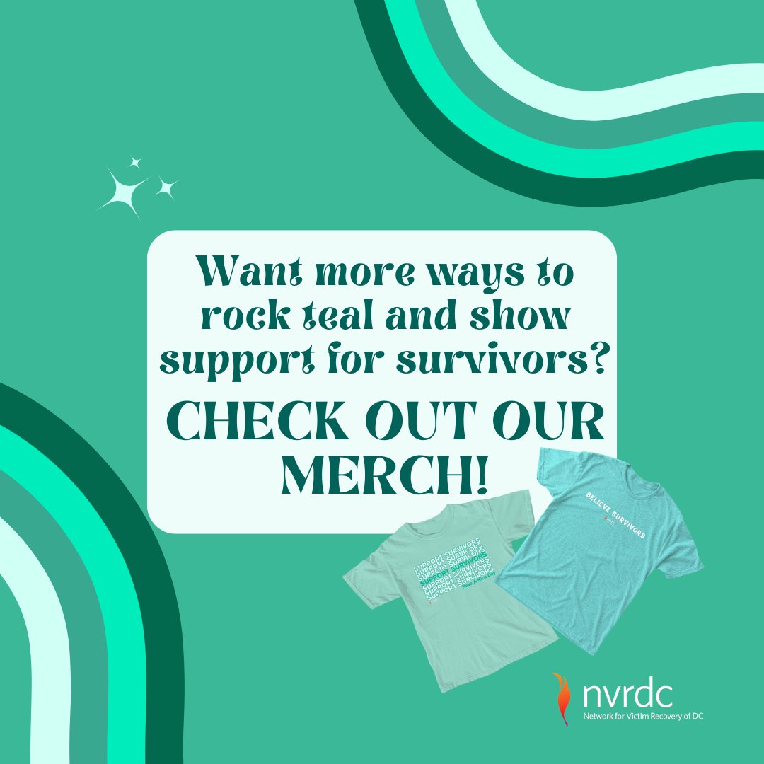 Today we wear teal to #SupportSurvivors! But support is more than just wearing a color. It is working in our communities to dismantle oppressive systems that are the root causes of sexual violence. It is practicing survivor-defined justice. #SAAM2024 #TealTuesday