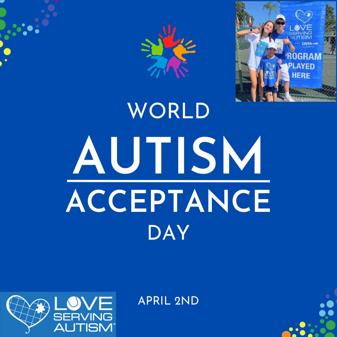 Happy World Autism Day!💙🎾