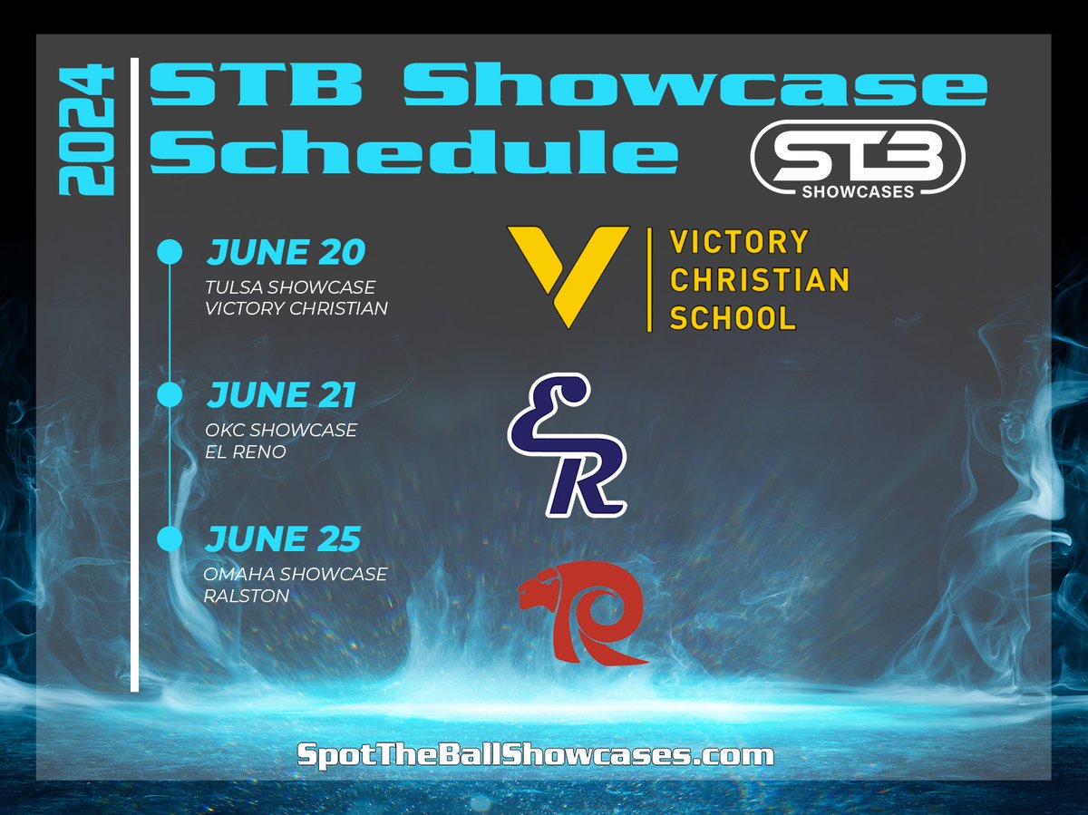 Registration is live and rolling for our Summer Showcases! One of the best options for Camp Season! Get coached 𝗔𝗡𝗗 recruited by college coaches! 💳$50 Online 💵$60 Walk-Up 🔗spottheballshowcases.com #STBShowcases