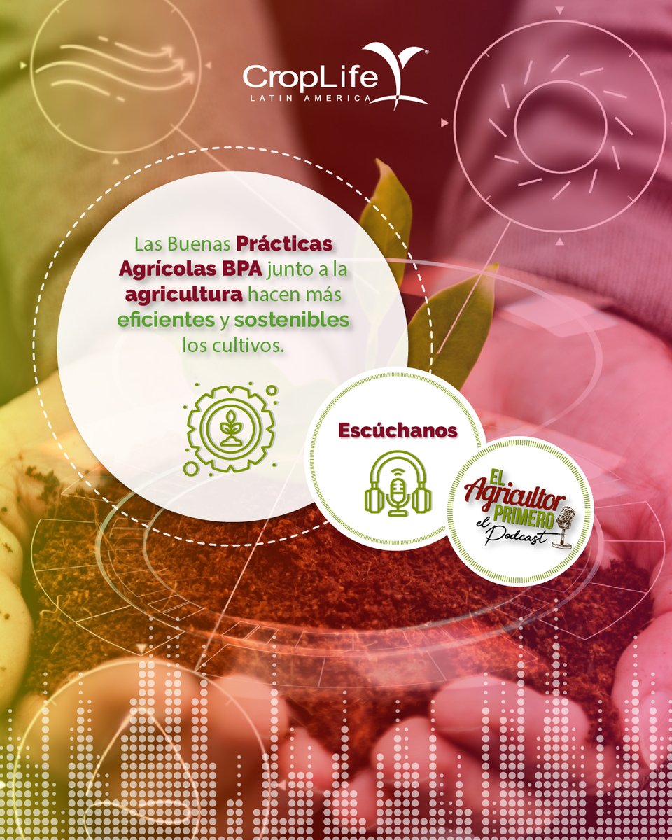 CropLife_La's tweet photo. La agricultura digital es una forma de simplificar la labor a los agricultores, contribuyendo a la sostenibilidad alimentaria. Escucha el capítulo: ¿Cómo la agricultura digital contribuye a la sostenibilidad? el cual tiene como invitado a Ignacio Caride, Head Digital de Syngenta para Latinoamérica Sur: https://t.co/6bOMIXCfkV