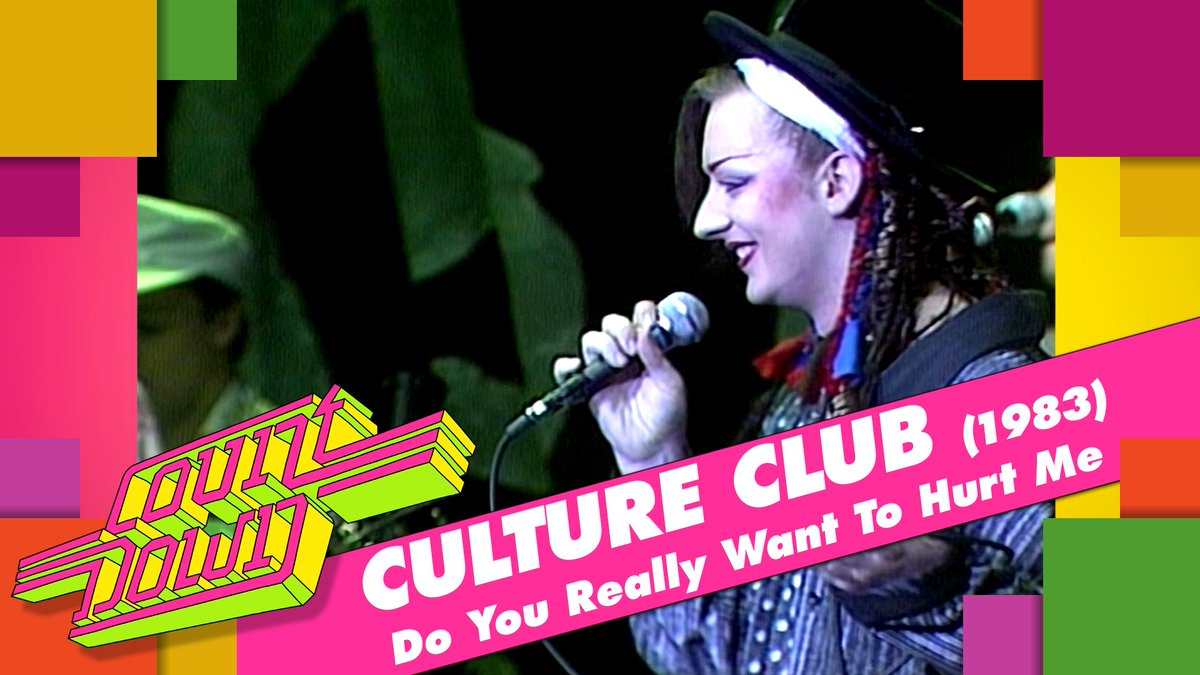 Culture Club live at @Paradisoadam Watch Do You Really Want To Hurt Me now on the Countdown YouTube Channel! youtube.com/watch?v=l_oXrm… #cultureclub #boygeorge