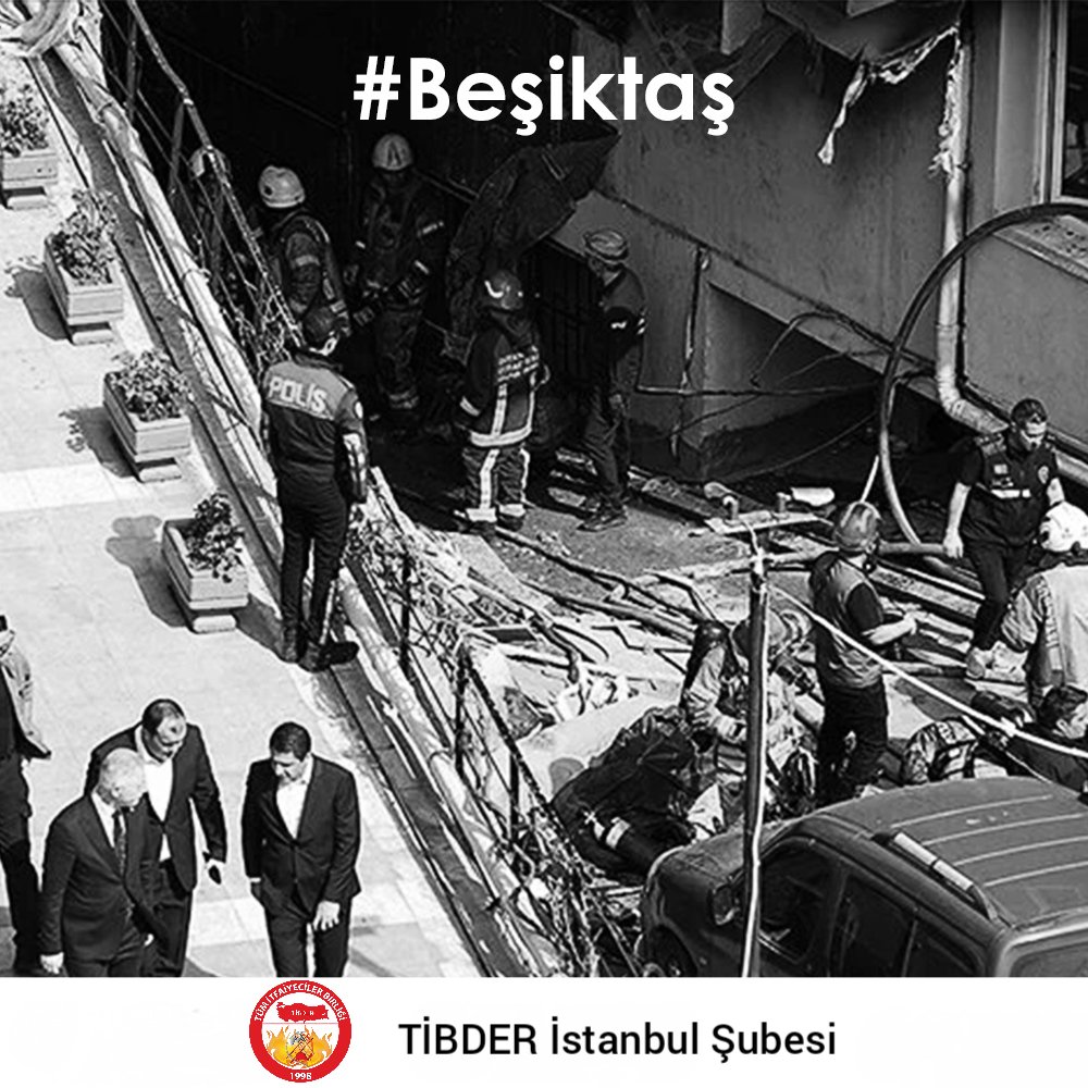 İstanbul, Beşiktaş ilçesinde bulunan bir gece kulübünde tadilat sırasında çıkan yangın sonucunda hayatını kaybeden vatandaşlarımıza Allah'tan rahmet, yaralı vatandaşlarımıza acil şifalar dileriz. #itfaiye #Tibderİstanbulubesi #Beşiktaş #Yangın