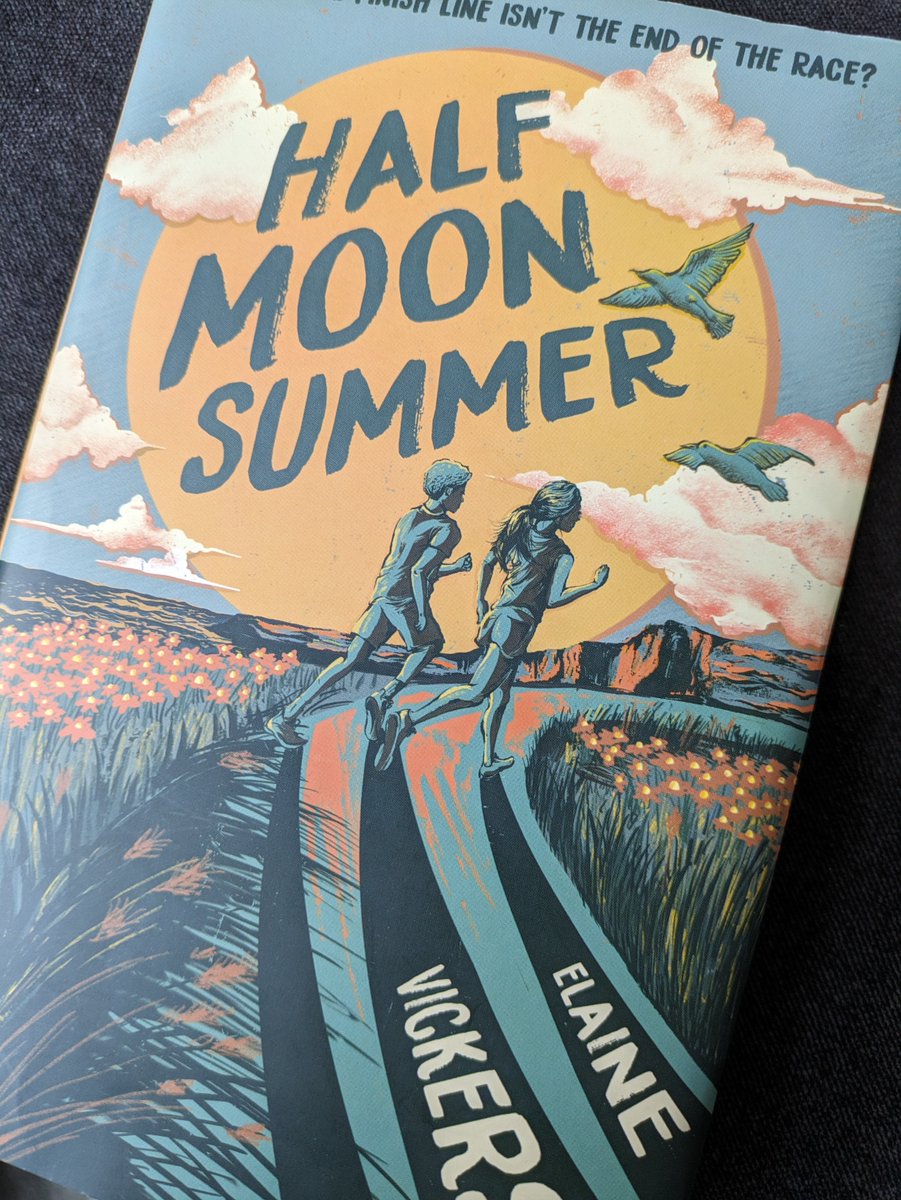 With hope and help anything is possible. So enjoyed Half Moon Summer by @ElaineBVickers. Will definitely be sharing this with my sixth graders.