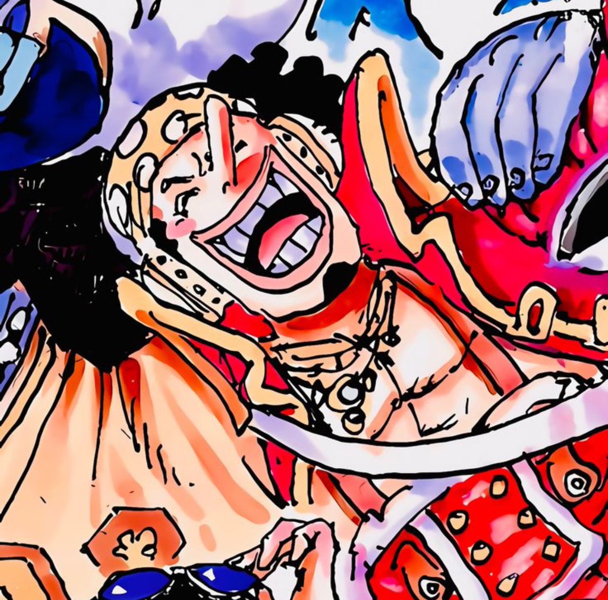 RunningAwayPro's tweet photo. @SeasFirstSon 

“Happy birthday Jinbe! Your strength and wisdom always comes in handy!”

He would hand Jinbe a small bag on a necklace.

“I know it might not seem like much. But if you’re ever in a bind take this  seed out and splash water on it. I’m sure it will work wonders!” https://t.co/5ntnoEpgZI