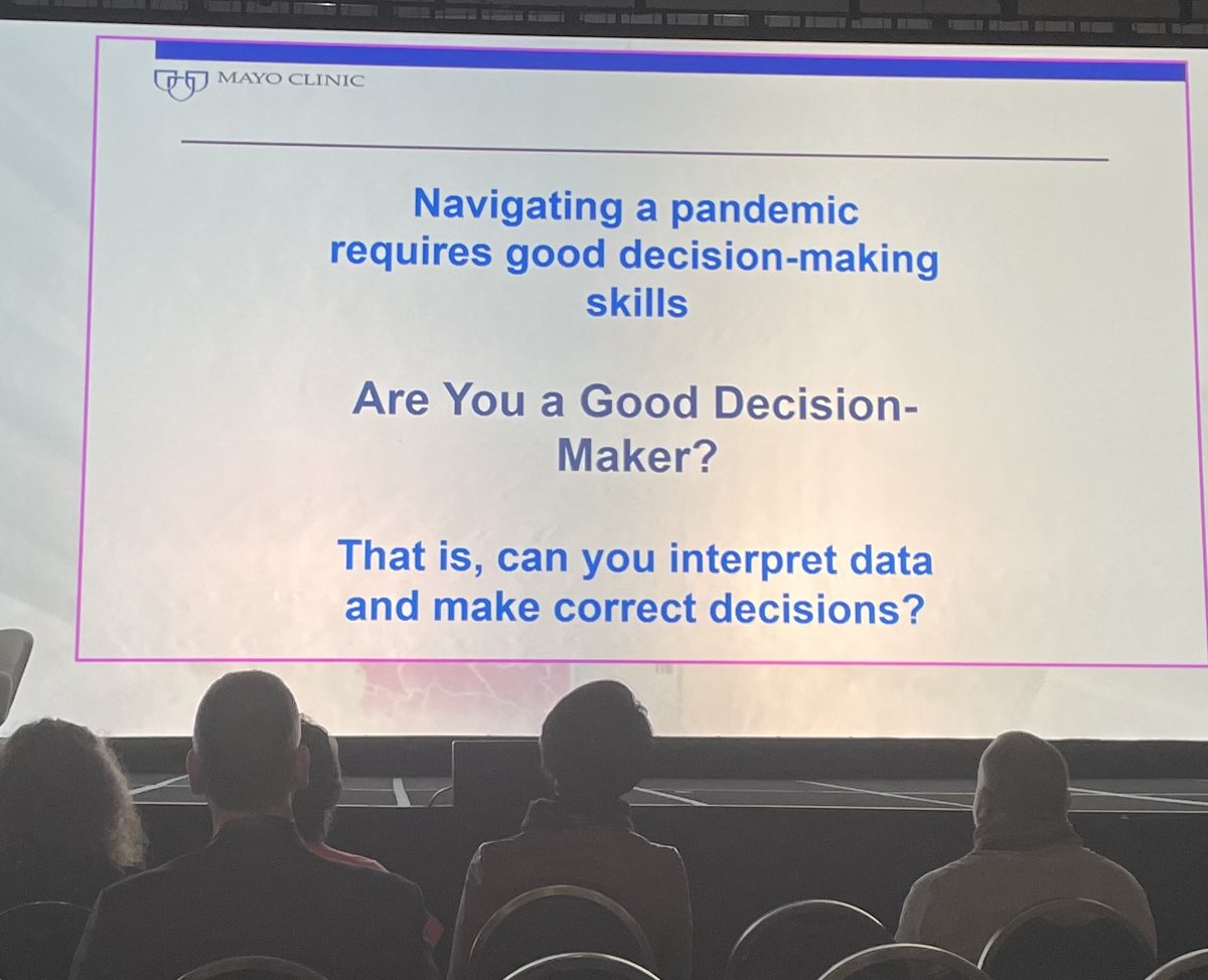 Opening the World Vaccine Congress, Dr Poland talks about cognitive bias when interpreting data: We tend to see & hear what we believe. I look forward to finding out if congress participants are ready to consider non-specific effects of vaccines, when I present the data tomorrow.