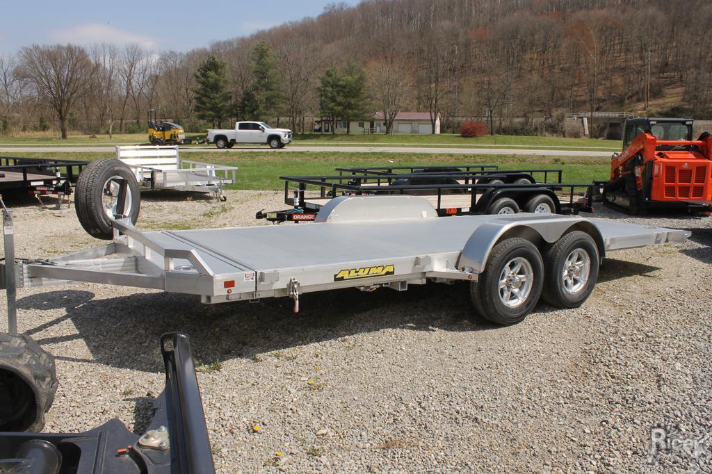 2023 Aluma 8218HTILT car hauler. 18ft, tandem axle, Asking $11,900.00. See more info at our website >> bit.ly/3IZ7UWr