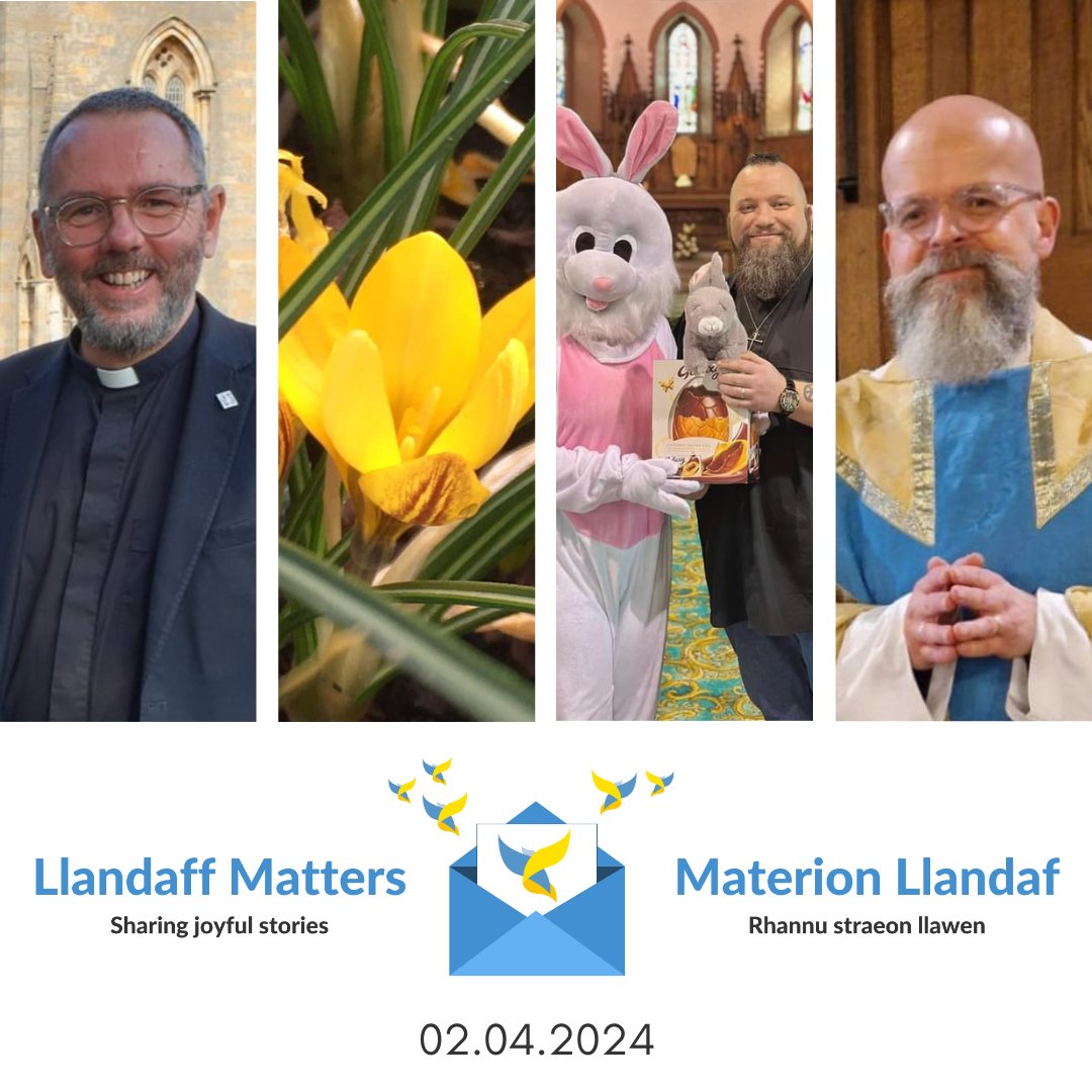 Materion Llandaf / Llandaff Matters NOW on a TUESDAY mailchi.mp/cinw/materion-… This week: ✅Dean of Llandaff Announces Retirement ✅In case you missed it: Bishop Easter Message Video ✅Easter Round-Up ✅Farewells and Thankyous