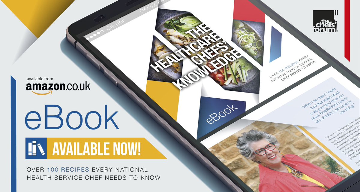 OUT NOW! Featuring 100 dishes every hospital chef should know the book also contains interviews and features with leading NHS colleagues and topic experts across the entire field of hospital food from patients and staff to visitors. THE HEALTHCARE CHEFS' KNOWLEDGE is available as…