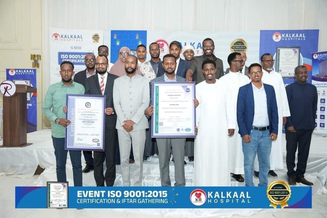 @KalkaalHospitals has achieved a significant milestone by obtaining the ISO 9001:2015, marking the first private hospital in Somalia to receive this certificate. This recognition enhances our credibility and reinforces our position as a leading healthcare provider in 🇸🇴.