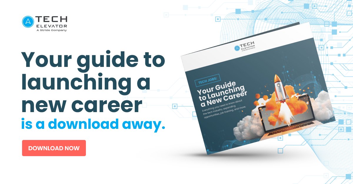 Ready to launch your #tech career?🚀 Look no further! Our guide covers everything from industry growth to landing your dream job. 🧠💡 Download now! #careersintech #techjob brnw.ch/21wIqRZ