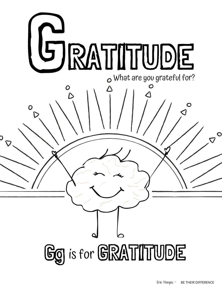 Free Printable #coloringpage. #finemotor #growthmindset #dailygratitude